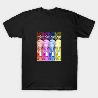 Multicolor girl by mamitheartist T-Shirt